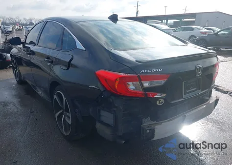 2019 Honda Accord Sport from USA, damaged, VIN 1HGCV1F3XKA148192